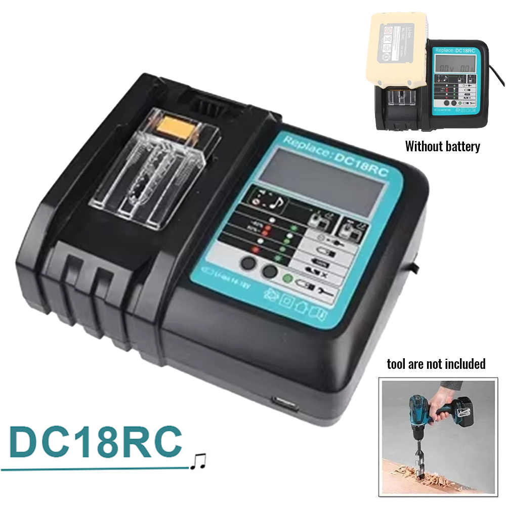 Makita Drill Hp1640 - Cargador de batería de iones de