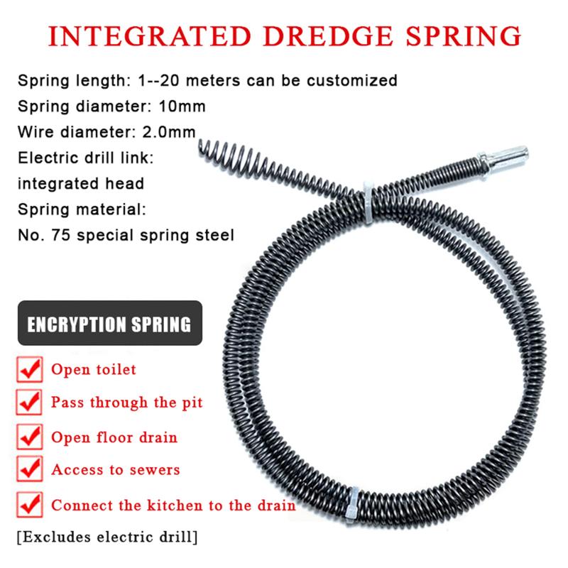 Drain Snake Flexible - Palitos desatascadores de desagües, herramienta flexible